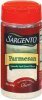 Sargento cheese parmesan grated Calories