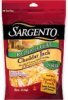 Sargento cheese reduced fat cheddar jack shredded Calories