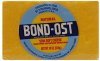 Bond Ost cheese semi soft, natural Calories