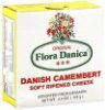 Flora Danica cheese soft ripened, danish camembert Calories