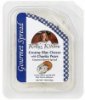 Kellys Kitchen cheese spread gourmet, creamy blue cheese with chunky pears Calories