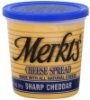 Merkts cheese spread sharp cheddar Calories