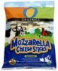 O Organics cheese sticks mozzarella Calories
