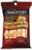 Sargento cheese sticks sharp cheddar-jack Calories