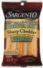 Sargento cheese sticks sharp cheddar, reduced fat Calories