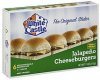 White Castle cheeseburgers jalapeno Calories