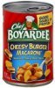 Chef Boyardee cheesy burger macaroni Calories