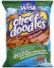 Wise Choices cheez doodles crunchy, baked Calories