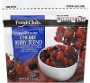 Food Club cherry berry blend freshly frozen, unsweetened Calories