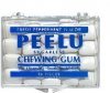 Peelu chewing gum sugarless, peppermint Calories