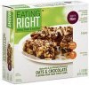 Eating Right chewy bars high fiber, oats & chocolate Calories