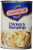 Swanson chicken and dumplings Calories