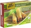 Top Shelf chicken and vegetable spring rolls Calories