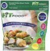 Fit Foodz chicken breast chunks breaded, with rib meat, crunchy style Calories