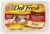 Oscar Mayer Deli Fresh chicken breast grilled strips Calories