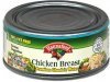 Hannaford chicken breast premium chunk, in water, canned Calories