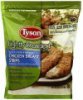 Tyson chicken breast strips lightly breaded Calories