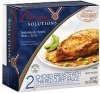 Cuisine Solutions chicken breast with thai red curry sauce Calories
