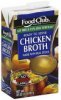 Food Club chicken broth fat free Calories