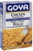 Goya chicken flavored rice with vermicelli & seasoning Calories