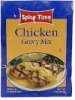 Spice Time chicken gravy mix Calories