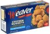 Weaver	 chicken nuggets original Calories
