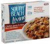 South Beach Living chicken santa fe style rice and beans Calories