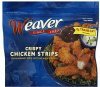Weaver	 chicken strips crispy Calories