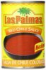 Las Palmas chile sauce red, medium Calories