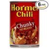 Hormel chili chunky, no beans Calories