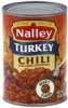 Nalley chili con carne with beans, turkey Calories