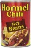 Hormel chili no beans Calories