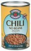 Lowes foods chili no beans Calories