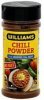 Williams chili powder no salt Calories