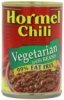 Hormel chili vegetarian with beans Calories