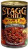 Stagg chili with beans, dynamite hot Calories