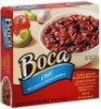 Boca chili with meatless ground crumbles Calories