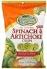 Jensens Orchard chips spinach & artichoke Calories
