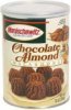 Manischewitz chocolate almond macaroons Calories