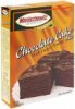 Manischewitz chocolate cake mix with fudge frosting Calories