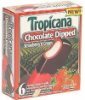 Tropicana chocolate dipped strawberry'n cream Calories