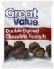 Great Value chocolate peanuts double dipped Calories