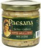 Paesana chopped garlic & herbs Calories