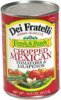 Dei Fratelli chopped mexican tomatoes & jalapenos Calories