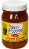 Henry Roberts chow chow hot Calories