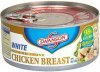 Swanson chunk chicken breast in water, premium. white Calories