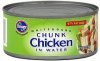 Kroger chunk chicken in water, white & dark Calories