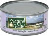 Natural Value chunk yellowfin tuna in water Calories
