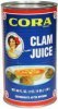 Cora clam juice Calories
