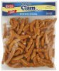 Clear Value clam strips breaded, value pack Calories